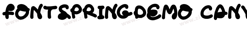 FONTSPRINGDEMO Canva字体转换